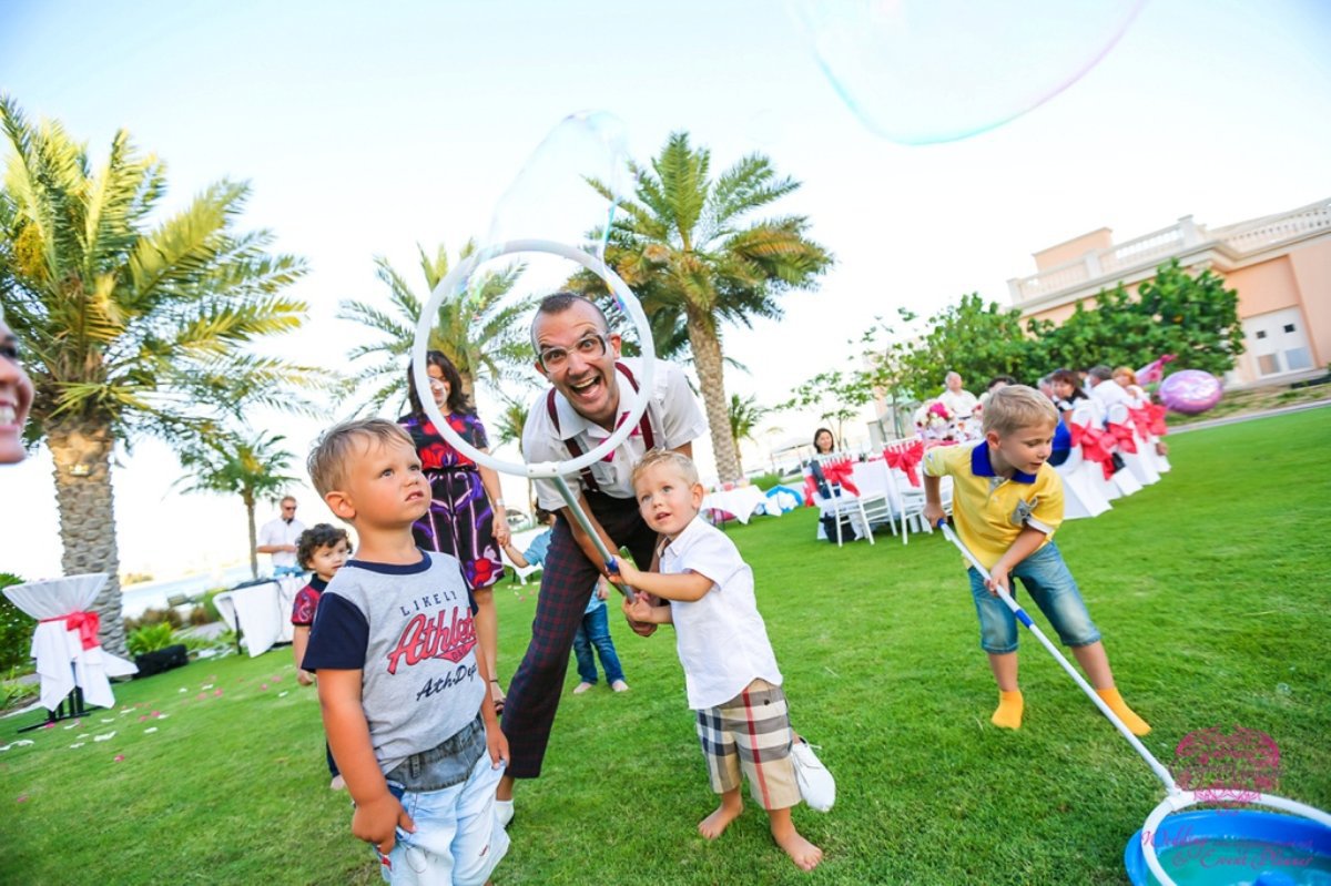 KIDS PARTY IN Kempinski Residence the palm